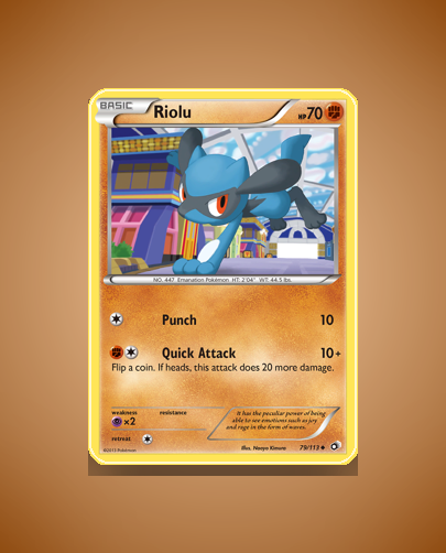 Collector’s Guide: Riolu (Legendary Treasures #79)
