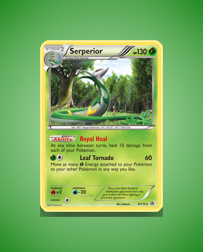 Collector’s Guide: Serperior (Legendary Treasures #8)