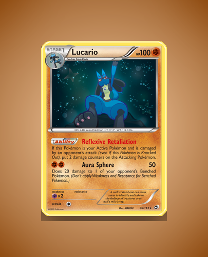 Collector’s Guide: Lucario (Legendary Treasures #80)