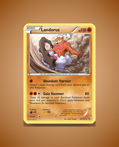 Collector’s Guide: Landorus (Legendary Treasures #85)