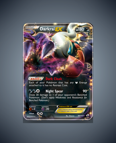 Collector’s Guide: Darkrai-EX (Legendary Treasures #88)