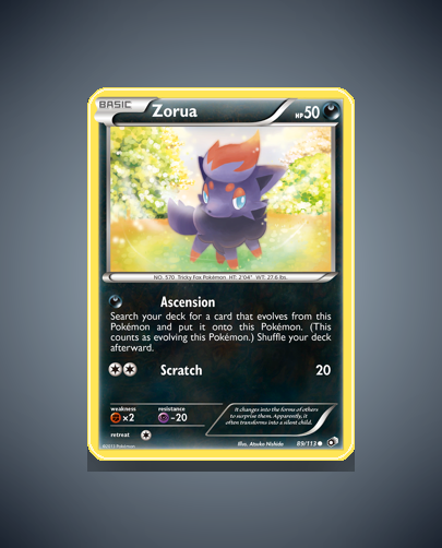 Collector’s Guide: Zorua (Legendary Treasures #89)