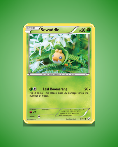 Collector’s Guide: Sewaddle (Legendary Treasures #9)