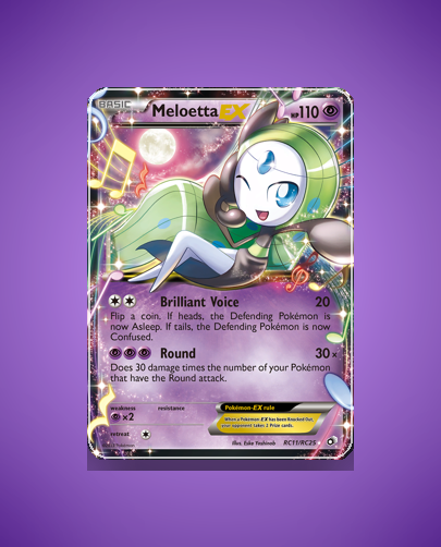 Collector’s Guide: Meloetta-EX (Legendary Treasures #RC11)