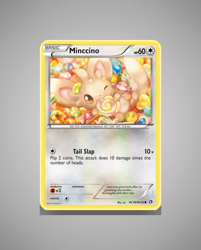 Collector’s Guide: Minccino (Legendary Treasures #RC18)