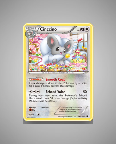 Collector’s Guide: Cinccino (Legendary Treasures #RC19)