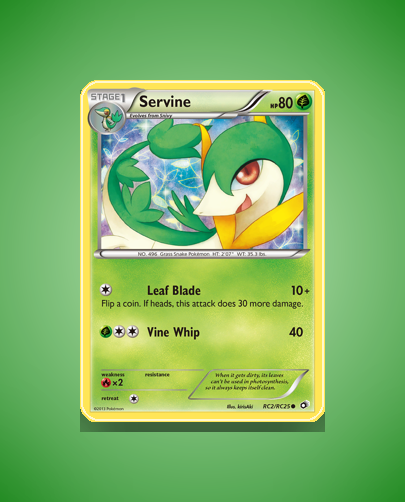 Collector’s Guide: Servine (Legendary Treasures #RC2)