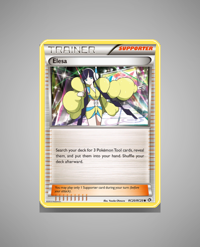 Collector’s Guide: Elesa (Legendary Treasures #RC20)