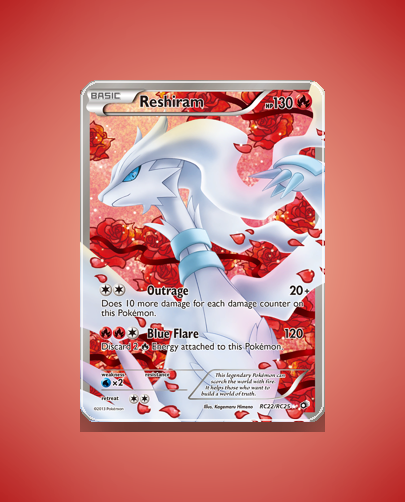 Collector’s Guide: Reshiram (Legendary Treasures #RC22)