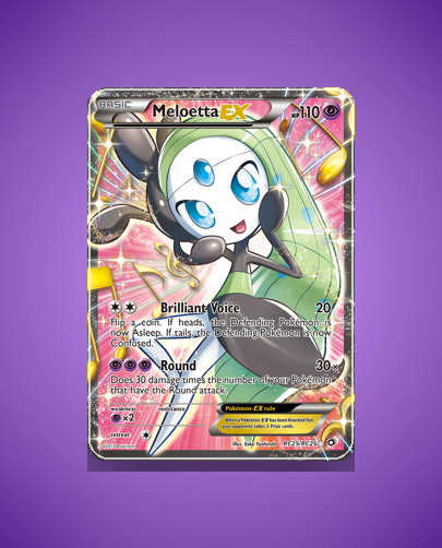 Collector’s Guide: Meloetta-EX (Legendary Treasures #RC25)