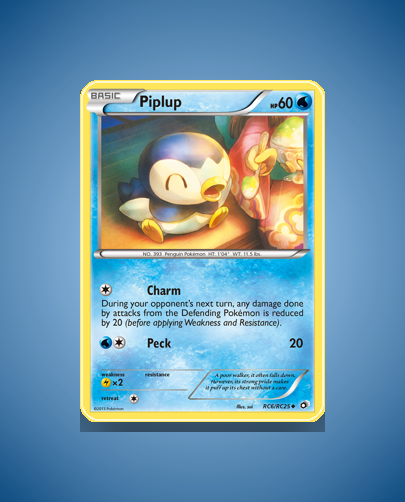 Collector’s Guide: Piplup (Legendary Treasures #RC6)