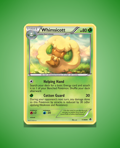 Collector’s Guide: Whimsicott (Emerging Powers #11)