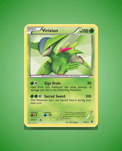 Collector’s Guide: Virizion (Emerging Powers #17)