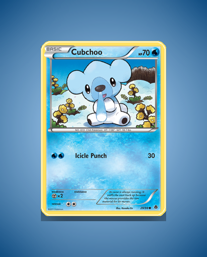 Collector’s Guide: Cubchoo (Emerging Powers #29)