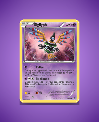 Collector’s Guide: Sigilyph (Emerging Powers #41)