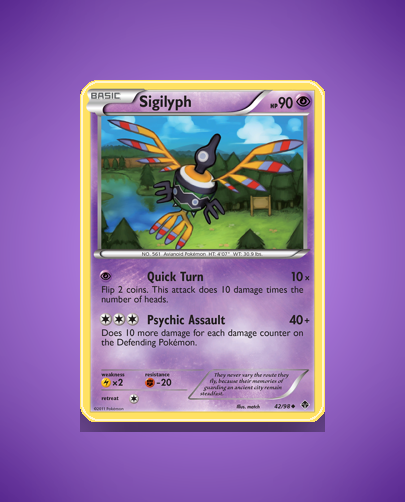 Collector’s Guide: Sigilyph (Emerging Powers #42)