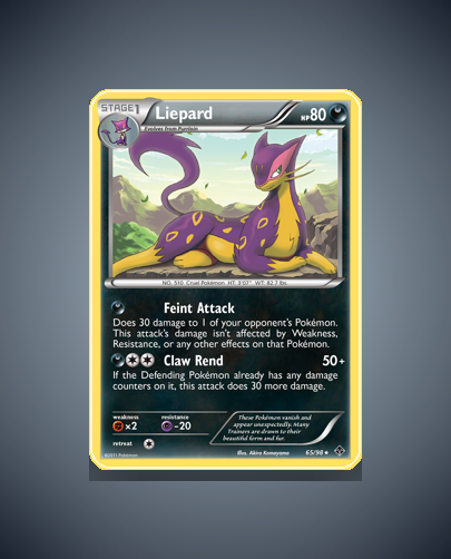 Collector’s Guide: Liepard (Emerging Powers #65)