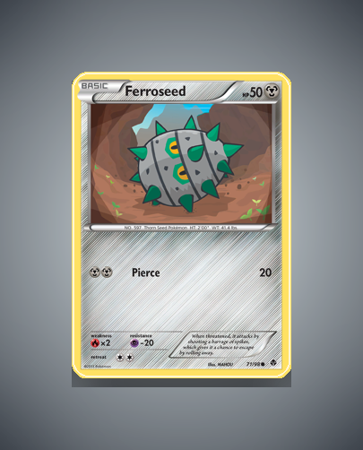 Collector’s Guide: Ferroseed (Emerging Powers #71)