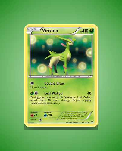 Collector’s Guide: Virizion (Noble Victories #13)