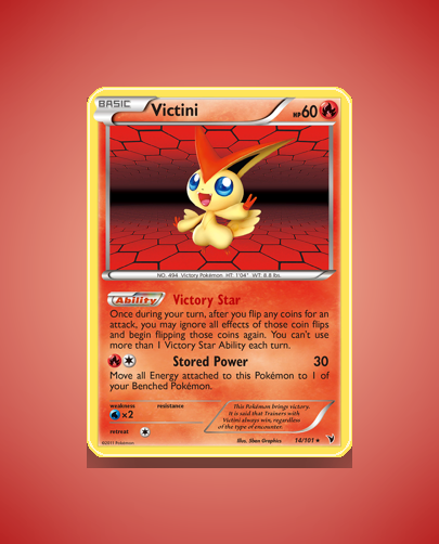 Collector’s Guide: Victini (Noble Victories #14)