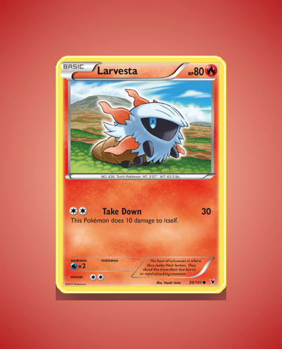 Collector’s Guide: Larvesta (Noble Victories #20)