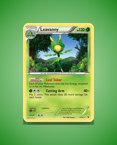 Collector’s Guide: Leavanny (Noble Victories #3)