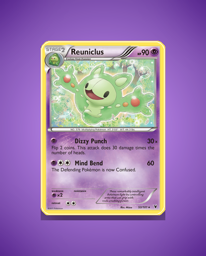 Collector’s Guide: Reuniclus (Noble Victories #53)