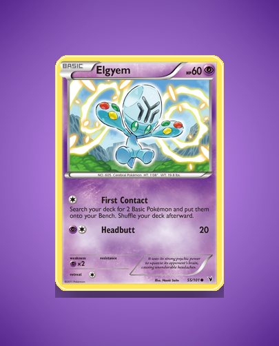 Collector’s Guide: Elgyem (Noble Victories #55)