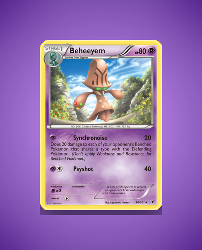 Collector’s Guide: Beheeyem (Noble Victories #56)