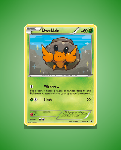 Collector’s Guide: Dwebble (Noble Victories #6)