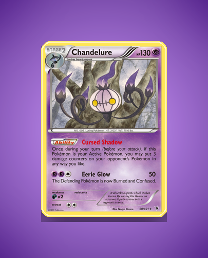 Collector’s Guide: Chandelure (Noble Victories #60)