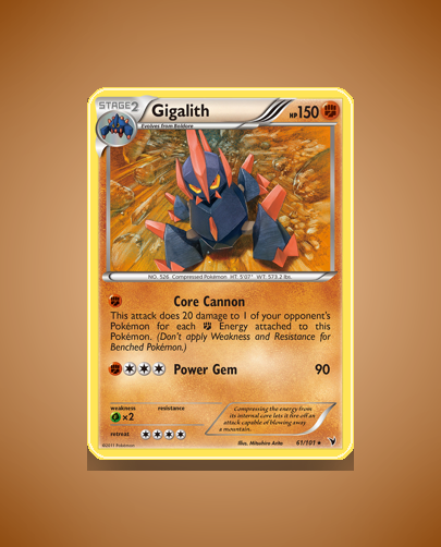 Collector’s Guide: Gigalith (Noble Victories #61)