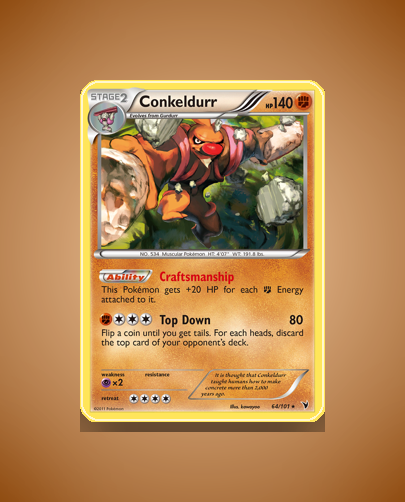 Collector’s Guide: Conkeldurr (Noble Victories #64)