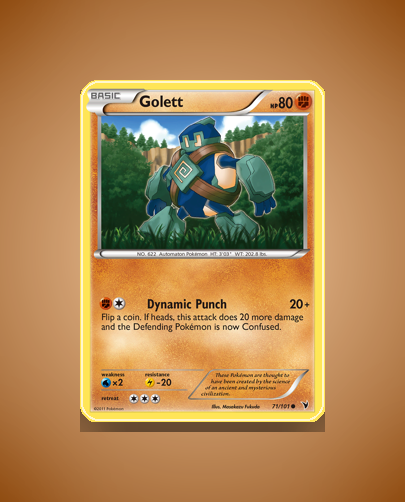 Collector’s Guide: Golett (Noble Victories #71)