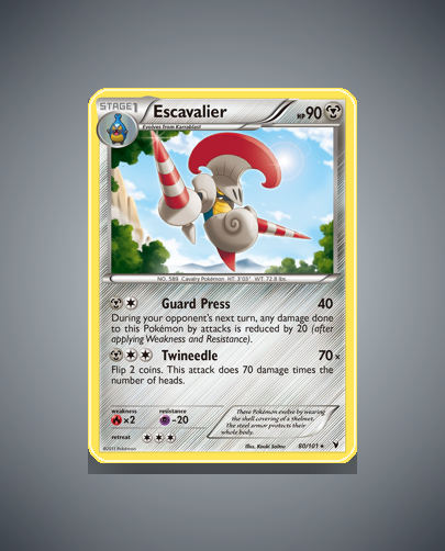 Collector’s Guide: Escavalier (Noble Victories #80)