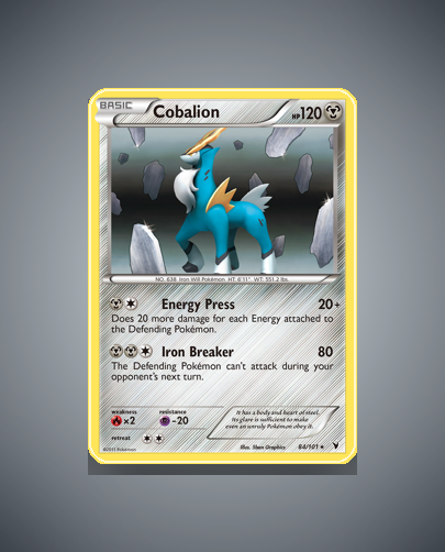 Collector’s Guide: Cobalion (Noble Victories #84)