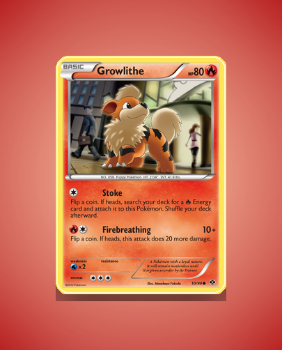 Collector’s Guide: Growlithe (Next Destinies #10)