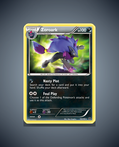 Collector’s Guide: Zoroark (Next Destinies #102)