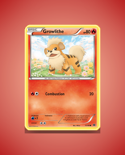 Collector’s Guide: Growlithe (Next Destinies #11)