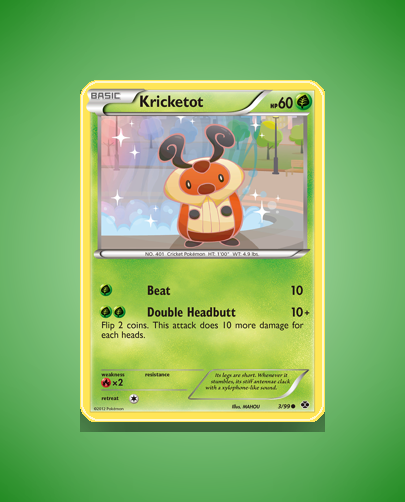 Collector’s Guide: Kricketot (Next Destinies #3)