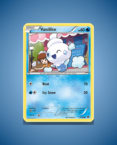 Collector’s Guide: Vanillite (Next Destinies #31)