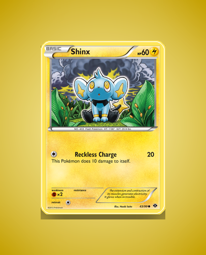Collector’s Guide: Shinx (Next Destinies #43)