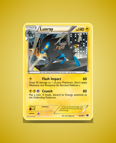 Collector’s Guide: Luxray (Next Destinies #46)