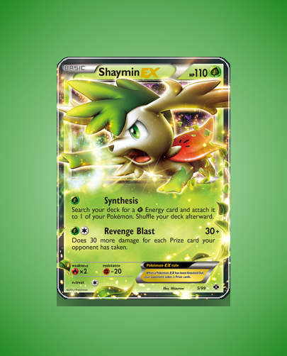 Collector’s Guide: Shaymin-EX (Next Destinies #5)