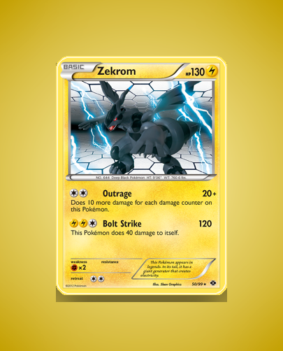 Collector’s Guide: Zekrom (Next Destinies #50)