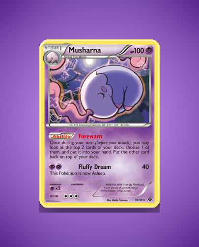 Collector’s Guide: Musharna (Next Destinies #59)