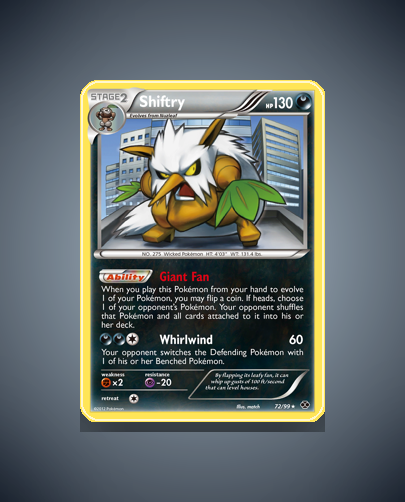 Collector’s Guide: Shiftry (Next Destinies #72)