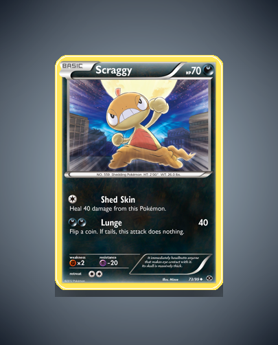 Collector’s Guide: Scraggy (Next Destinies #73)