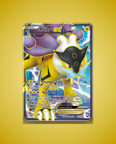 Collector’s Guide: Raikou-EX (Dark Explorers #105)