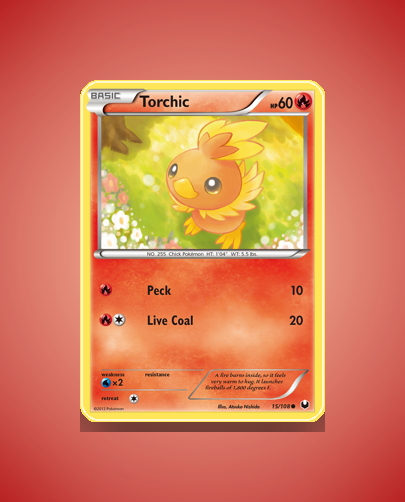 Collector’s Guide: Torchic (Dark Explorers #15)